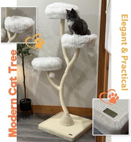 PETSITE 70" Tall Cat Tree, Cat Tower - Image 2
