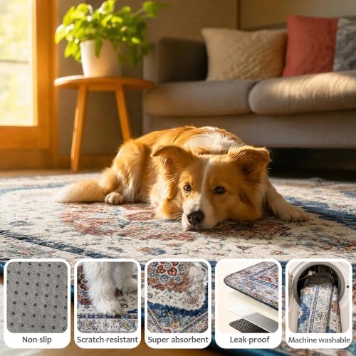 Washable Guinea Pig Pee Pads, Reusable Guinea Pig Cage Liner 2 Pack - Image 5