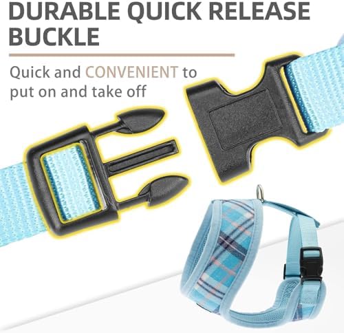 PUPTECK Small Dog Harness and Leash Set No Pull - Image 4