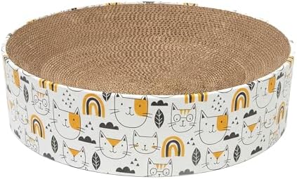 Kitty City Cat Print Corrugate Scratcher Bed - Image 4