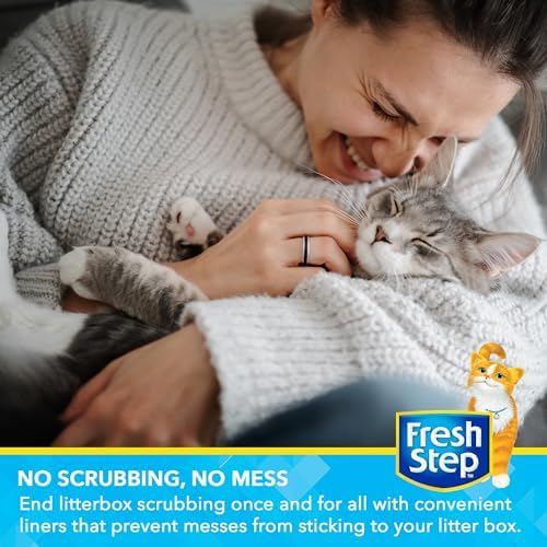 Fresh Step Drawstring Cat Litter Liners, 2.5 ft x 17 in - Image 2