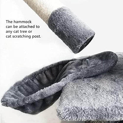 SHENGOCASE 13" Grey Basket Lounger Hammock Bed - Image 3
