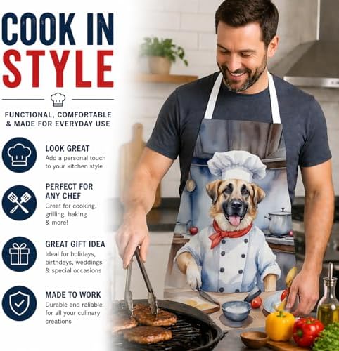 Caroline's Treasures Anatolian Shepherd The Chef Apron Cooking Kitchen Server - Image 2