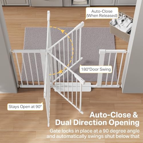 Cumbor 36 in Extra Tall Baby Gate - Image 5