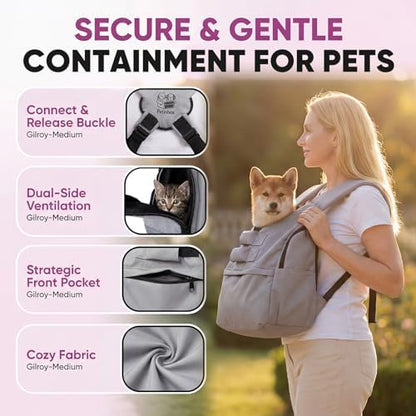 Dog Carrier Sling for Small Dogs, Front Dog Carrier Backpack - Image 6