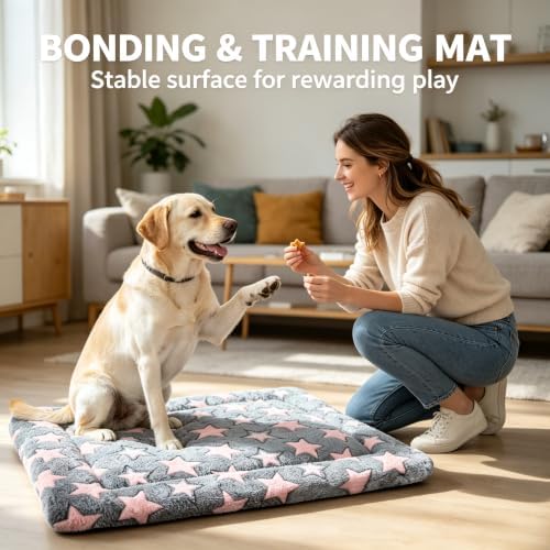 Dog Bed Mat - Reversible Dog Crate Bed Mats, Soft & Breathable Kennel Pad - Image 6