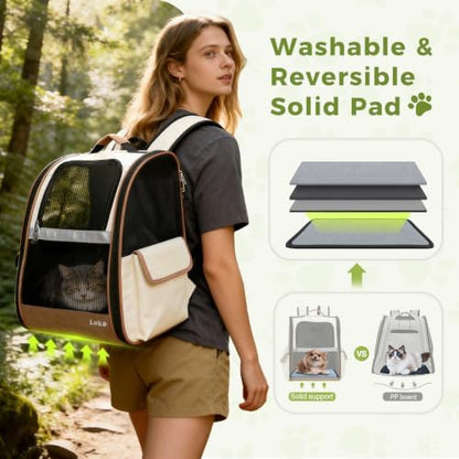 Lekereise Cat Backpack Carriers, Dog Carrier Backpacks - Image 5