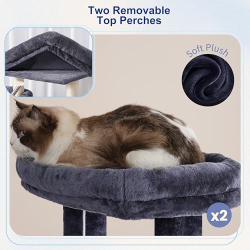 Gitelsnour 80.7'' Tall Cat Tree Tower - Image 5