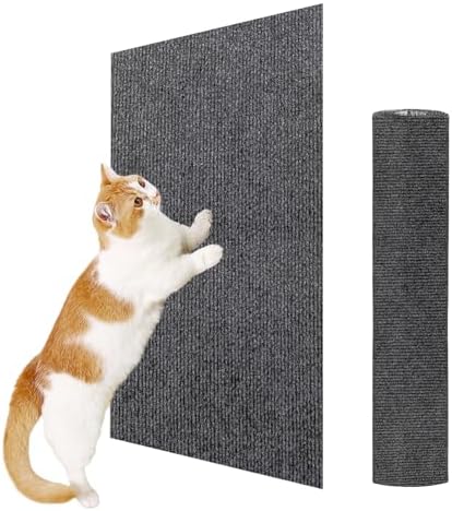 ENONCI 23.6x15.8 Cat Scratcher Mat, Self-Adhesive Cat Scratch Furniture by ENONCI