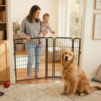 FXW Dog Gate, Extra Wide Adjustable by FXW