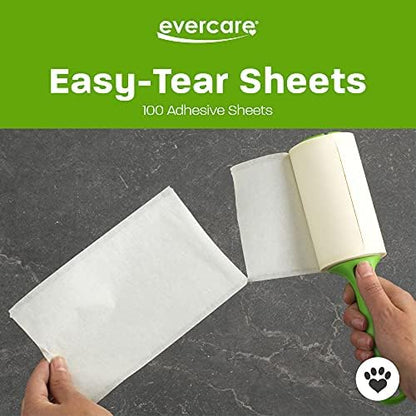 Evercare All Purpose Pet Hair Lint Roller, 100 Sheets – Reusable Sticky Roller - Image 3