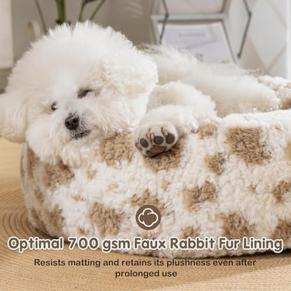 Avont Donut Dog Bed, Calming Round Pet Bed - Image 5