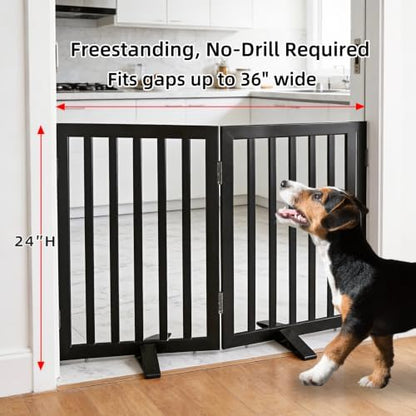 ZJSF Freestanding Indoor Dog Gate - Image 2