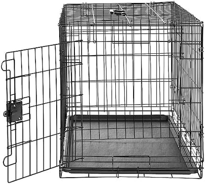 Amazon Basics Portable Metal Wire Dog Crate - Image 3
