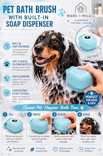 6-Piece Dog and Cat Grooming Kit - Image 3