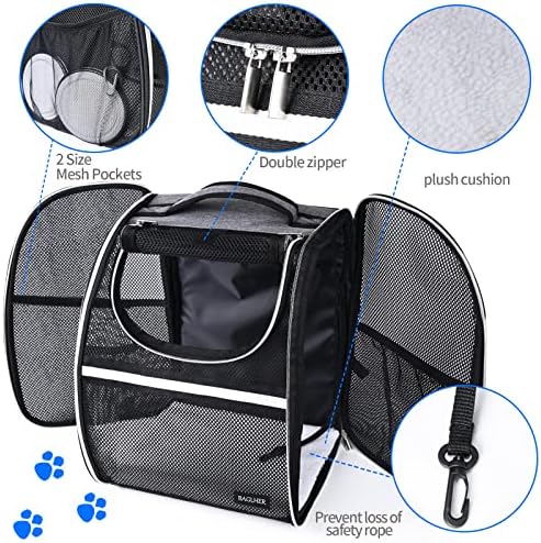 BAGLHER Pet Carrier Backpack, Ventilated Design, Pet Travel Backpack - Image 4