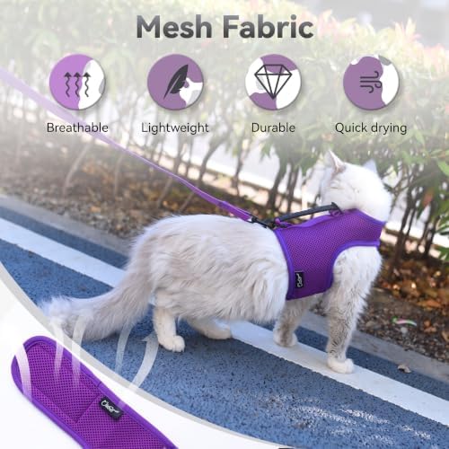 Cat Harness and Leash Set for Walking Escape Proof - Image 6