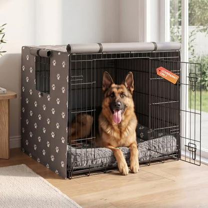 PetPrime 48 Inch Dog Crate Cover by PetPrime