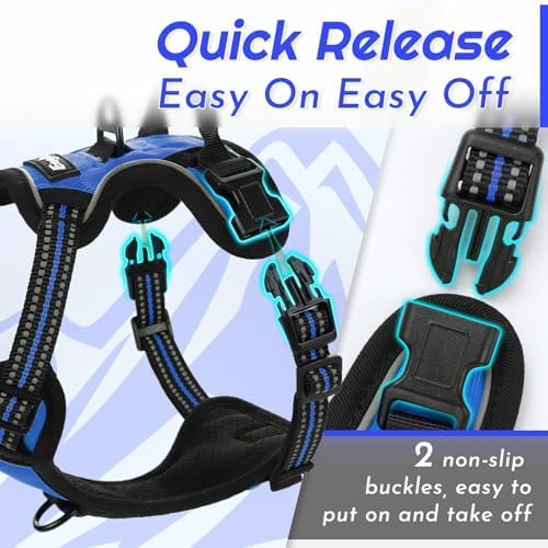 Eagloo Dog Harness for Small Dogs, No Pull Pet Vest - Image 5