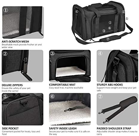 Henkelion Cat Carriers Dog Carrier Pet Carrier - Image 3