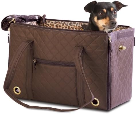 Sherpa Park Tote Pet Carrier, Small Brown - Image 3