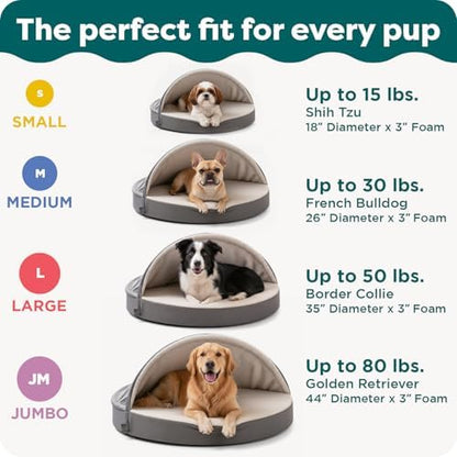 Furhaven 44" Round Orthopedic Dog Bed - Image 6