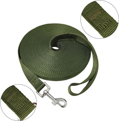 Nylon Training Dog Leash for Small Medium Large Dogs, 15ft 20ft 30ft 50ft 100ft - Image 2
