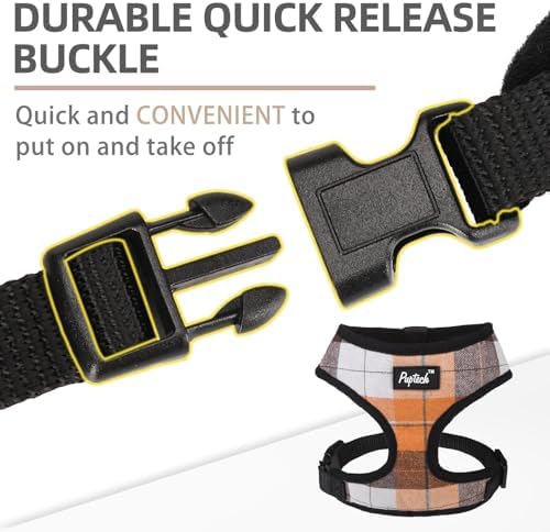 PUPTECK Small Dog Harness and Leash Set No Pull - Image 4