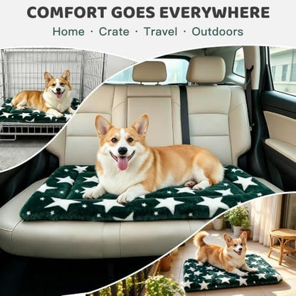 Dog Bed Mat, Reversible Dog Crate Pad - Image 6