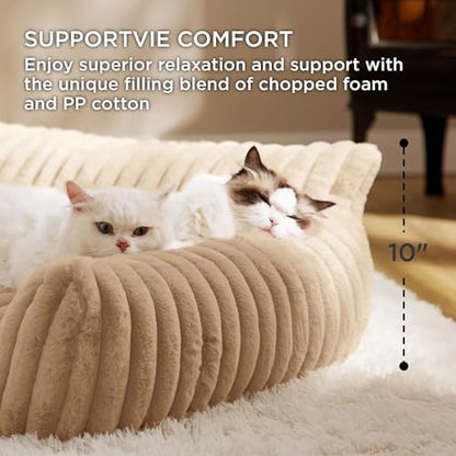 Bedsure ComfyFleece® Shown on TV Fluffy Cat Couch - Image 3