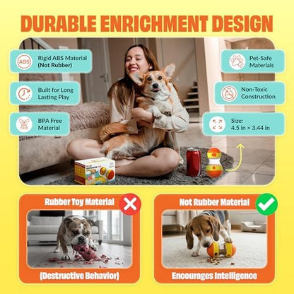 Dog Treat Dispenser Toy interactive-Treat puzzle toys - Image 6