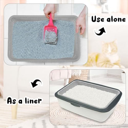 Tessco for you 30 Pack Disposable Litter Boxes for Cats - Image 5
