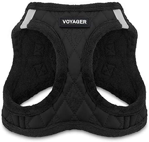 Voyager Step-In Plush Dog Harness – Soft Plush, Step In Vest Harness by BestPetSuppliesLLC