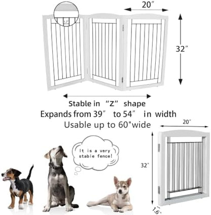 ZJSF Freestanding Foldable Dog Gate - Image 6