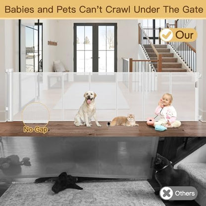 Reinforced 100 Inch Retractable Baby Gates - Image 4