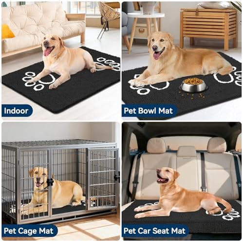 Bcoimo Super Absorbent Dog Door Mat - Image 6