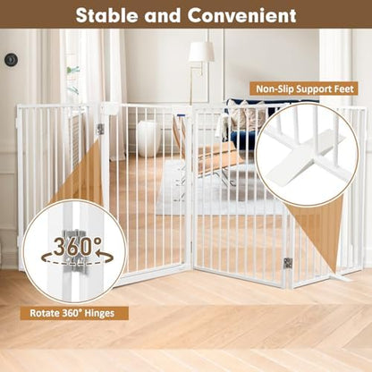 Metal Freestanding Dog Gates - Image 5