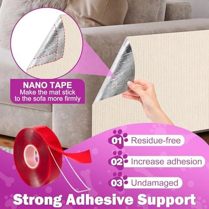 ENONCI 78.7x15.8 Cat Scratch Pad, Furniture Protector - Image 4