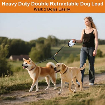 Retractable Dog Leash, 26ft Retractable Lead - Image 2