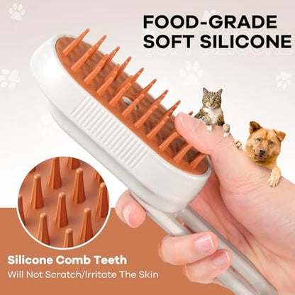 SILVLF Cat Steam Brush, Foldable Handle - Image 2