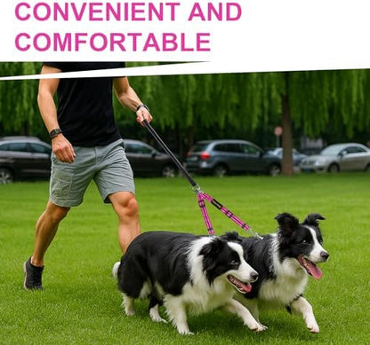 MingXpet Double Dog Leash for Two Dogs, No Pull Dog Leash, 360° Swivel No - Image 7