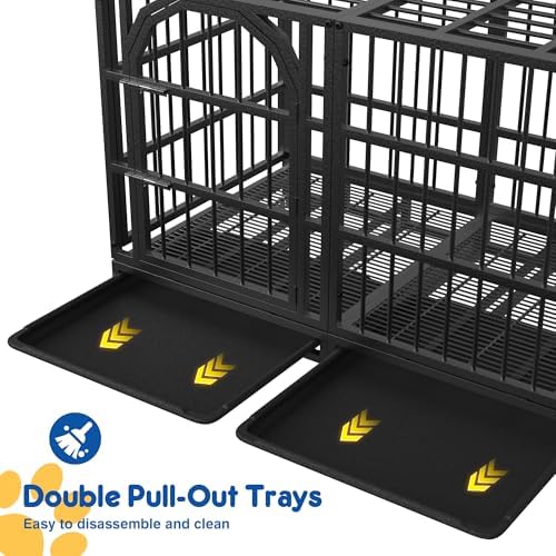 Asee'm 48 Inch Heavy Duty Dog Crate - Image 4