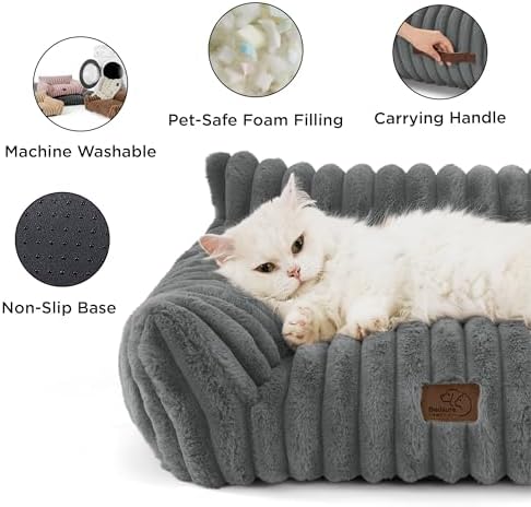 Bedsure ComfyFleece® Shown on TV Fluffy Cat Couch - Image 5