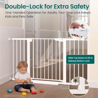 Cumbor 30-54" Extra Wide Baby Gate - Image 3