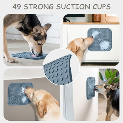 ChefAide 2 Pack Lick Mat for Dogs, Cats & Puppies - Image 4