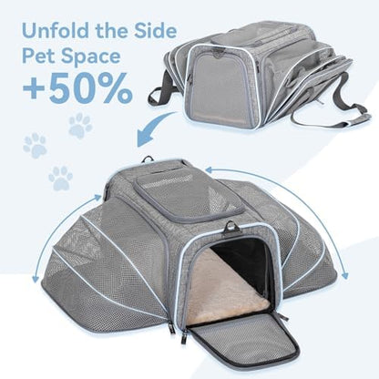 Petsfit Small Double Expandable Cat Carrier - Image 4