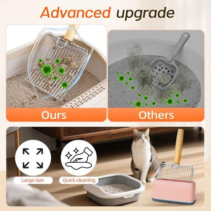 Metal Cat Litter Scoop Kitty Metal Scooper - Image 4