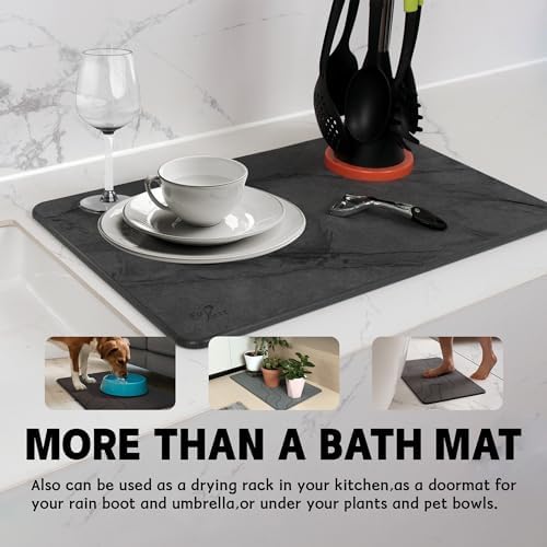 Stone Bath Mat Diatomaceous Earth Shower Mat - Image 5