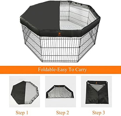 PJYuCien Playpen Top Cover for 24'' Width 8 Panel Pen - Image 5