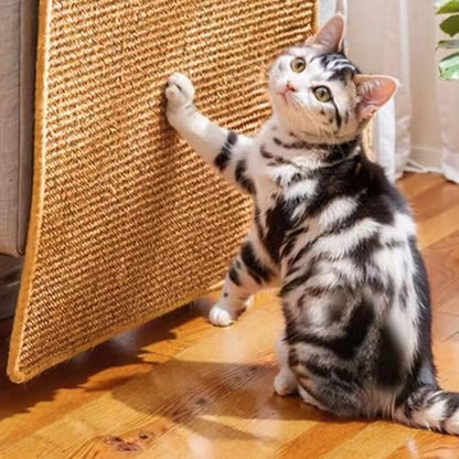 2 Pack Cat Scratch Pad, Sisal Scratcher Mat Rug, 23.6x15.7in - Image 3